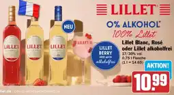 HIT Lillet Blanc, Rosé oder Lillet alkoholfrei Angebot