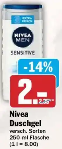 HIT Nivea Duschgel Angebot