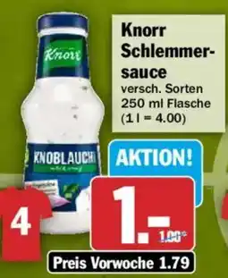 HIT Knorr Schlemmersauce Angebot
