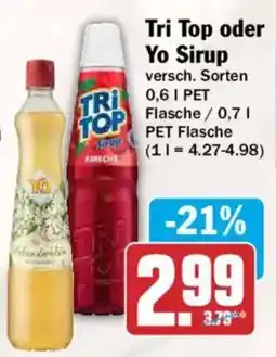 HIT Tri Top oder Yo Sirup Angebot