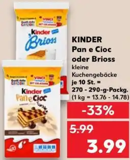 Kaufland KINDER Pan e Cioc oder Brioss Angebot
