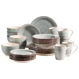 Netto Marken-Discount Mäser Geschirr-Set, Steingut Lumaca Angebot