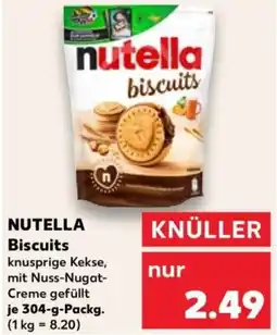 Kaufland NUTELLA Biscuits Angebot