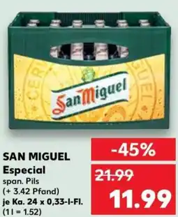 Kaufland SAN MIGUEL Especial Angebot