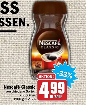 AEZ Nescafé Classic 200g Angebot