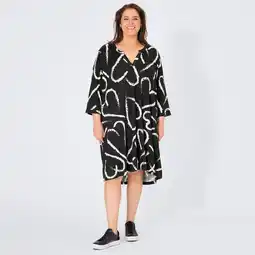 NKD Damen-Kleid mit All-Over-Print, große Größen Angebot