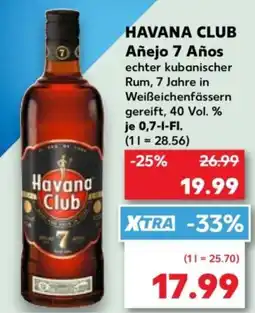 Kaufland HAVANA CLUB Añejo 7 Años Angebot