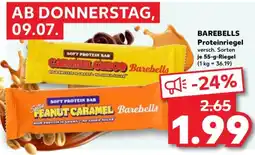 Kaufland BAREBELLS Proteinriegel Angebot