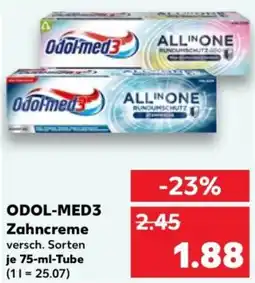Kaufland ODOL-MED3 Zahncreme Angebot