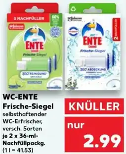 Kaufland WC-ENTE Frische-Siegel Angebot