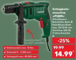 Kaufland Schlagbohrmaschine PSBM Angebot