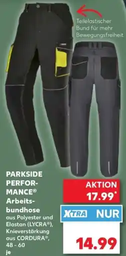 Kaufland PARKSIDE PERFORMANCE Arbeitsbundhose Angebot