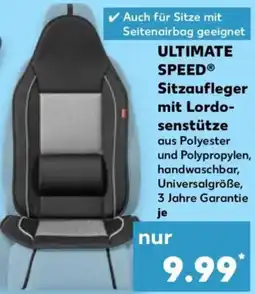 Kaufland ULTIMATE SPEED Sitzaufleger mit Lordosenstütze Angebot