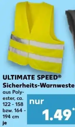 Kaufland ULTIMATE SPEED Sicherheits-Warnweste Angebot