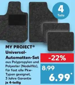 Kaufland MY PROJECT Universal Automatten-Set Angebot