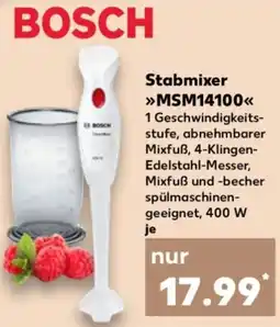 Kaufland BOSCH Stabmixer MSM14100 Angebot