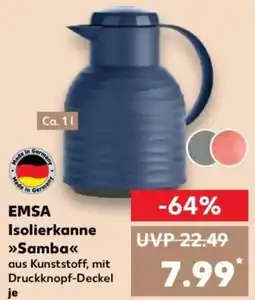 Kaufland EMSA Isolierkanne Samba Angebot