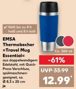 Kaufland EMSA Thermobecher Travel Mug Essential Angebot