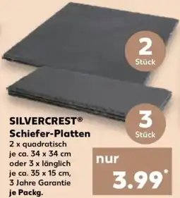 Kaufland SILVERCREST Schiefer-Platten Angebot