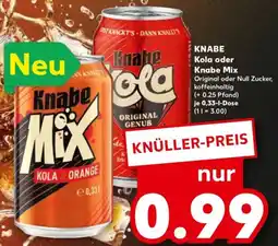 Kaufland KNABE Kola oder Knabe Mix Angebot
