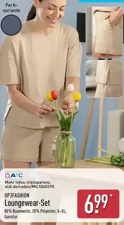 Aldi Nord UP 2FASHION Loungewear-Set Angebot