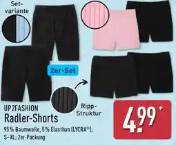 Aldi Nord UP2FASHION Radler-Shorts Angebot