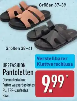 Aldi Nord UP2FASHION Pantoletten Angebot