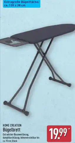 Aldi Nord HOME CREATION Bügelbrett Angebot