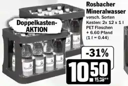 HIT Rosbacher Mineralwasser Angebot