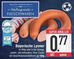 E-Center Bayerische Lyoner Angebot