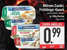 E-Center Milram Zaziki, Frühlings-Quark Angebot
