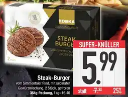 E-Center Steak-Burger Angebot