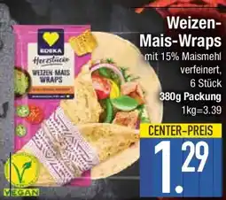 E-Center Weizen Mais-Wraps Angebot
