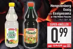E-Center Hengstenberg Essig oder Essigessenz Angebot
