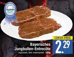 E-Center Bayerisches Jungbullen-Entrecôte Angebot