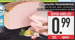 E-Center Bayerischer Riesenleberkäs Angebot