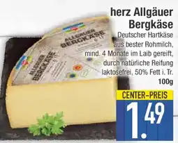 E-Center herz Allgäuer Bergkäse Angebot