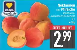 E-Center Nektarinen oder Pfirsiche Angebot