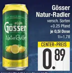 E-Center Gösser Natur-Radler Angebot