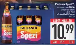 E-Center Paulaner Spezi oder Limo Angebot