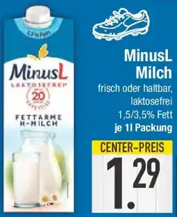 E-Center MinusL Milch Angebot