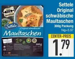 E-Center Settele Original schwäbische Maultaschen Angebot
