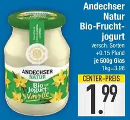 E-Center Andechser Natur Bio-Fruchtjogurt Angebot