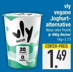 E-Center vly vegane Joghurtalternative Angebot