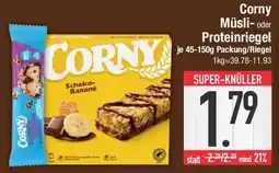 E-Center Corny Müsli- oder Proteinriegel Angebot