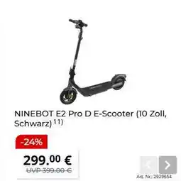 MediaMarkt NINEBOT E2 Pro D E-Scooter Angebot