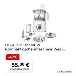 MediaMarkt BOSCH MCM3100W Angebot