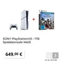 MediaMarkt SONY PlayStation 5 - 1TB Angebot