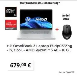MediaMarkt HP OmniBook 3 Laptop 17-dp0353ng Angebot