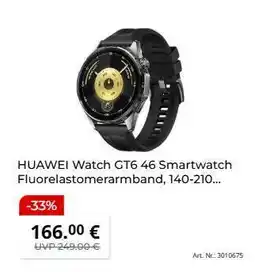 MediaMarkt HUAWEI Watch GT6 46 Smartwatch Angebot
